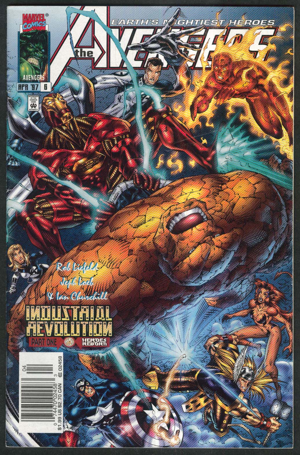 Image for AVENGERS #6 Marvel comic book 4 1997