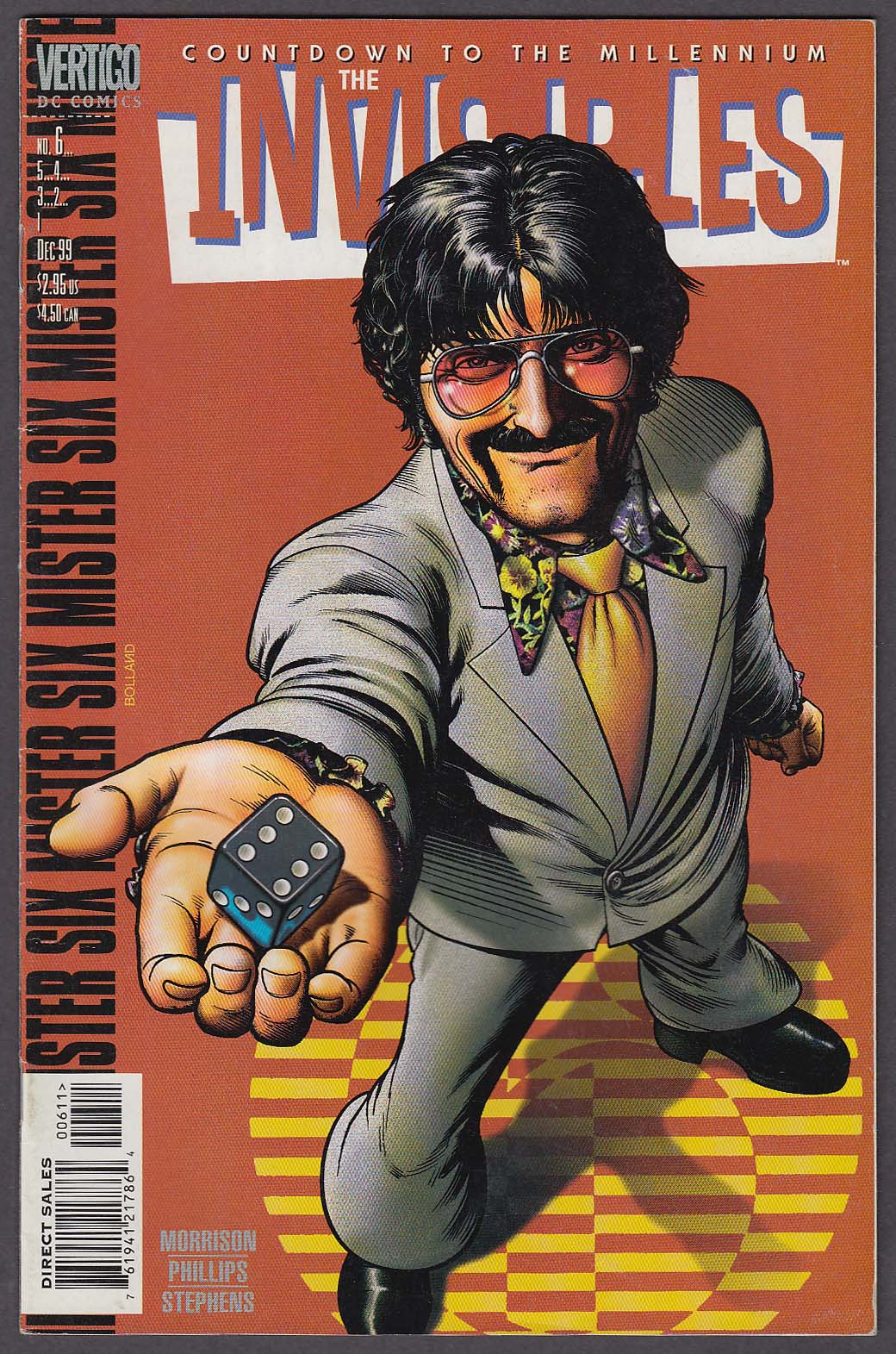 Image for The INVISIBLES #6 Vertigo comic book 12 1999