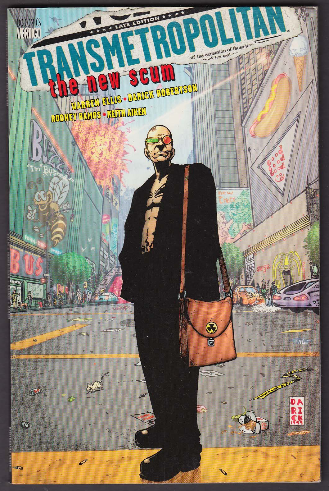Image for TRANSMETROPOLITAN The New Scum by Warren Ellis Vertigo comic book 2000