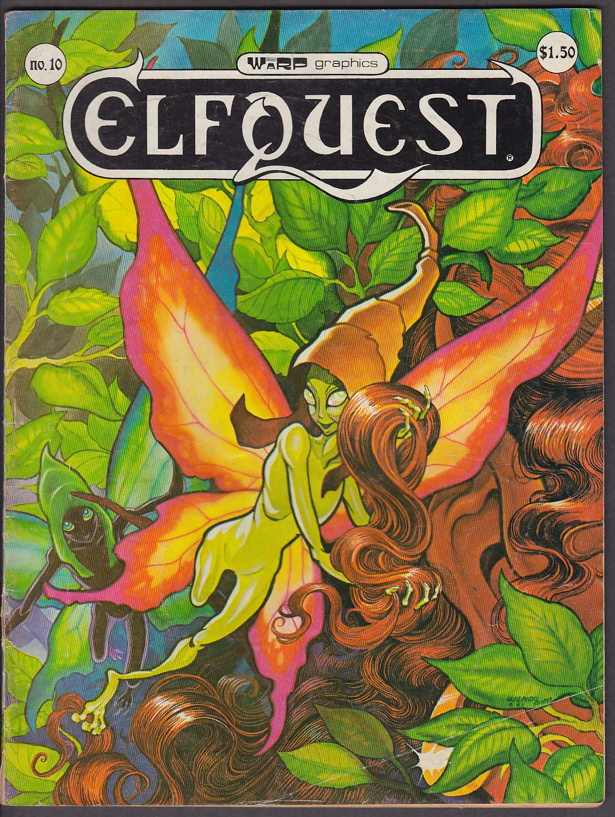 Image for ELFQUEST #10 Warp Graphics comic book 6 1981