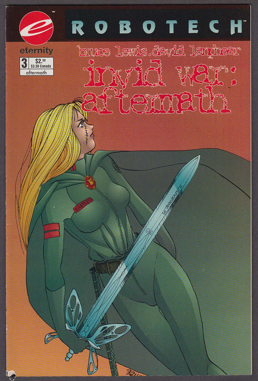 Image for ROBOTECH INVID WAR: AFTERMATH #3 Eternity comic book 1994