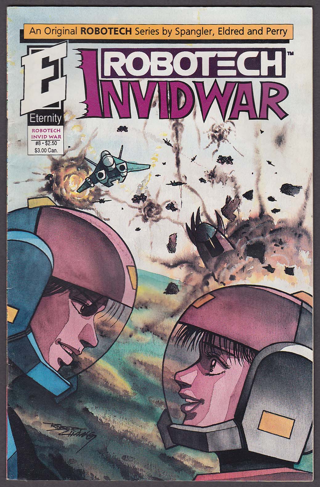Image for ROBOTECH INVID WAR #8 Eternity comic book 12 1992