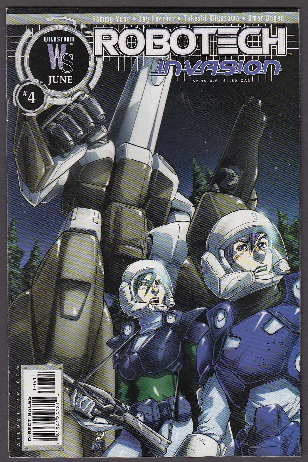 Image for ROBOTECH #4 WildStorm comic book 6 2004