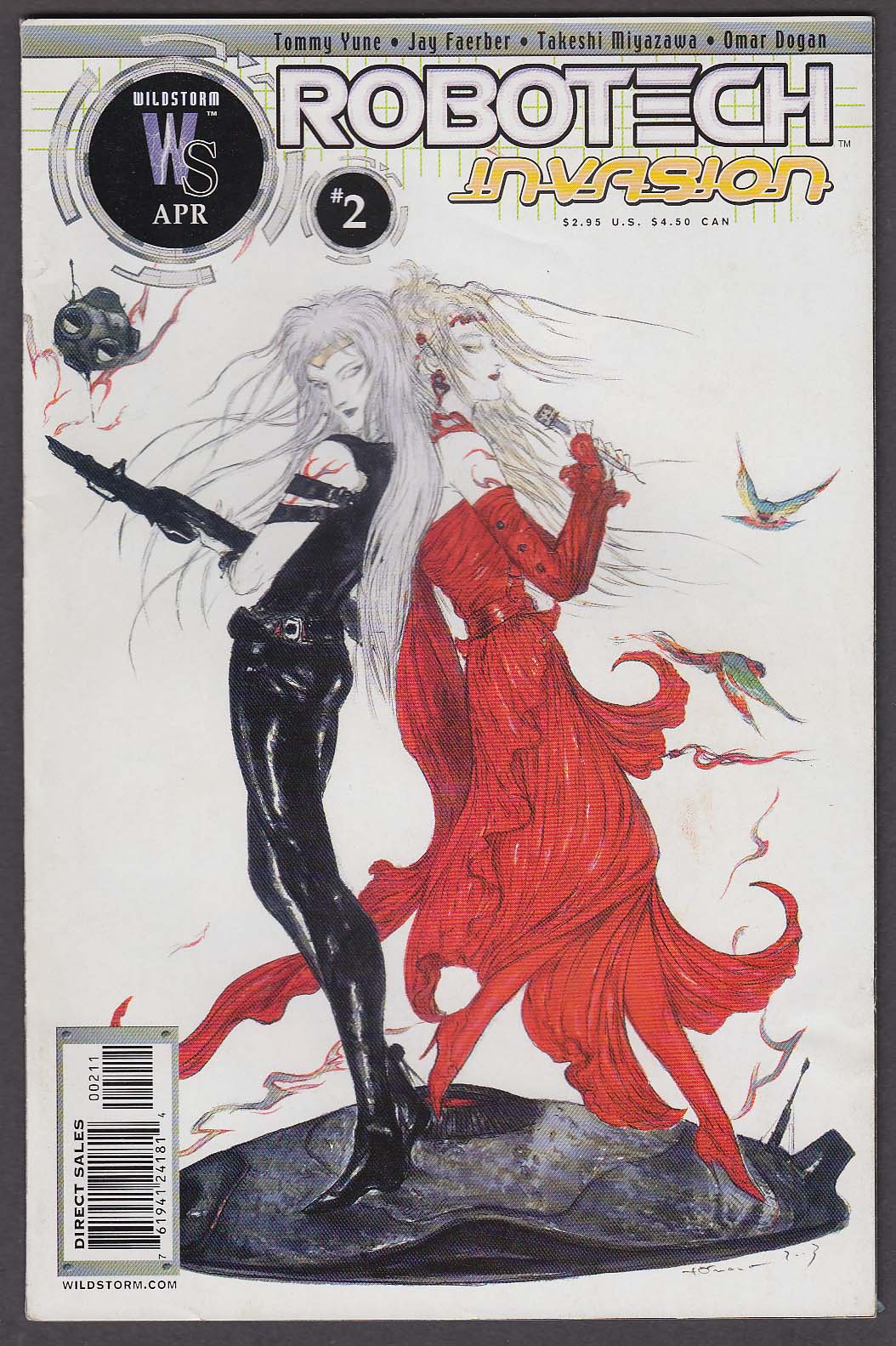 Image for ROBOTECH INVASION #2 WildStorm comic book 4 2004