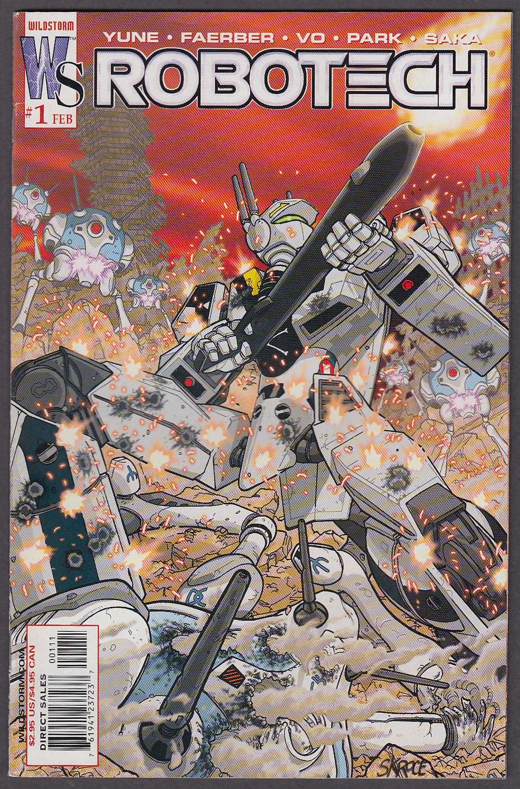 Image for ROBOTECH #1 WildStorm comic book 2 2003