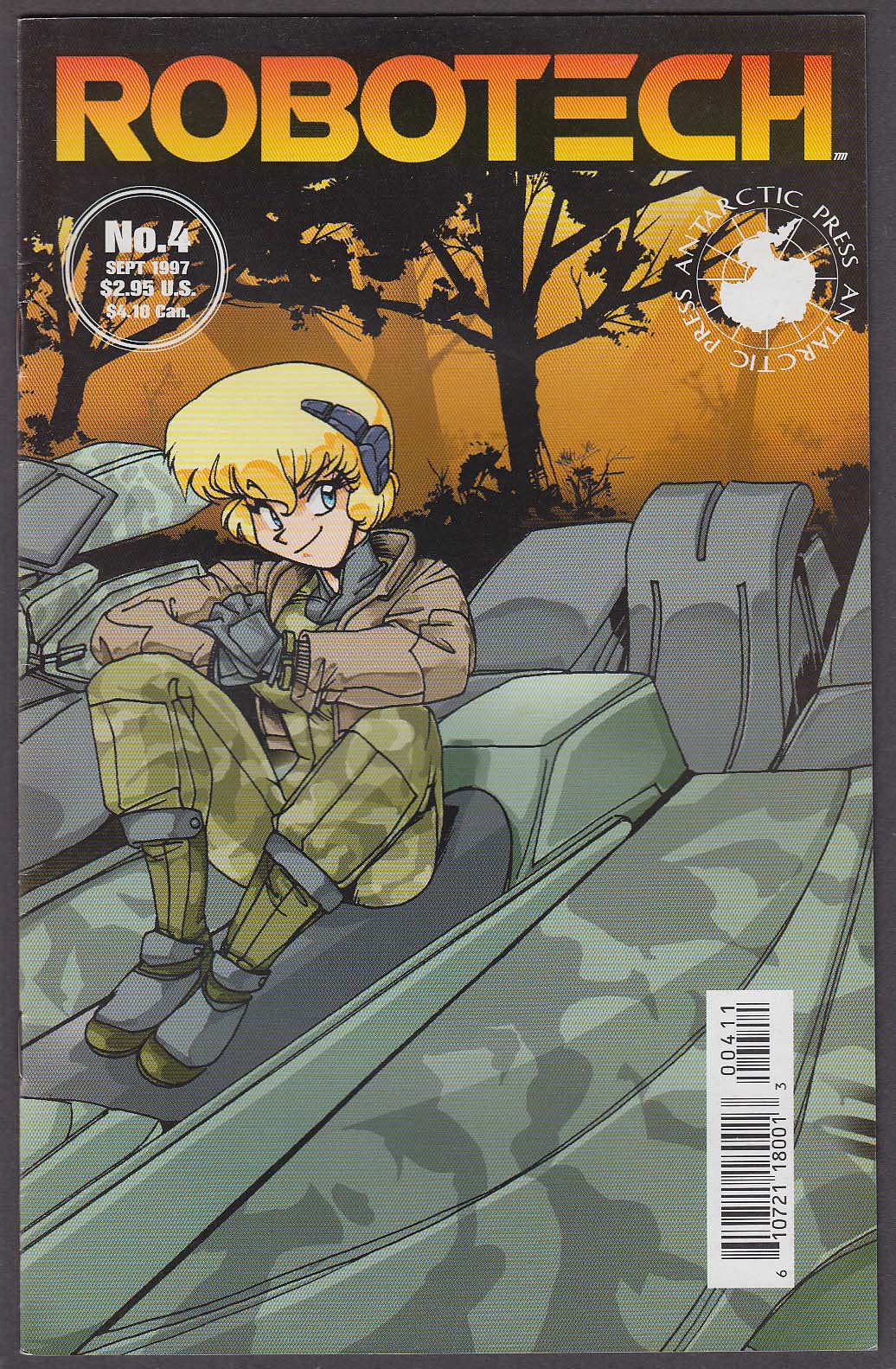 Image for ROBOTECH #4 Antarctic Press comic book 9 1997