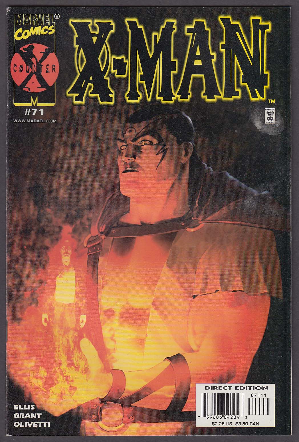 Image for X-MAN #71 Marvel comic book 1 2001