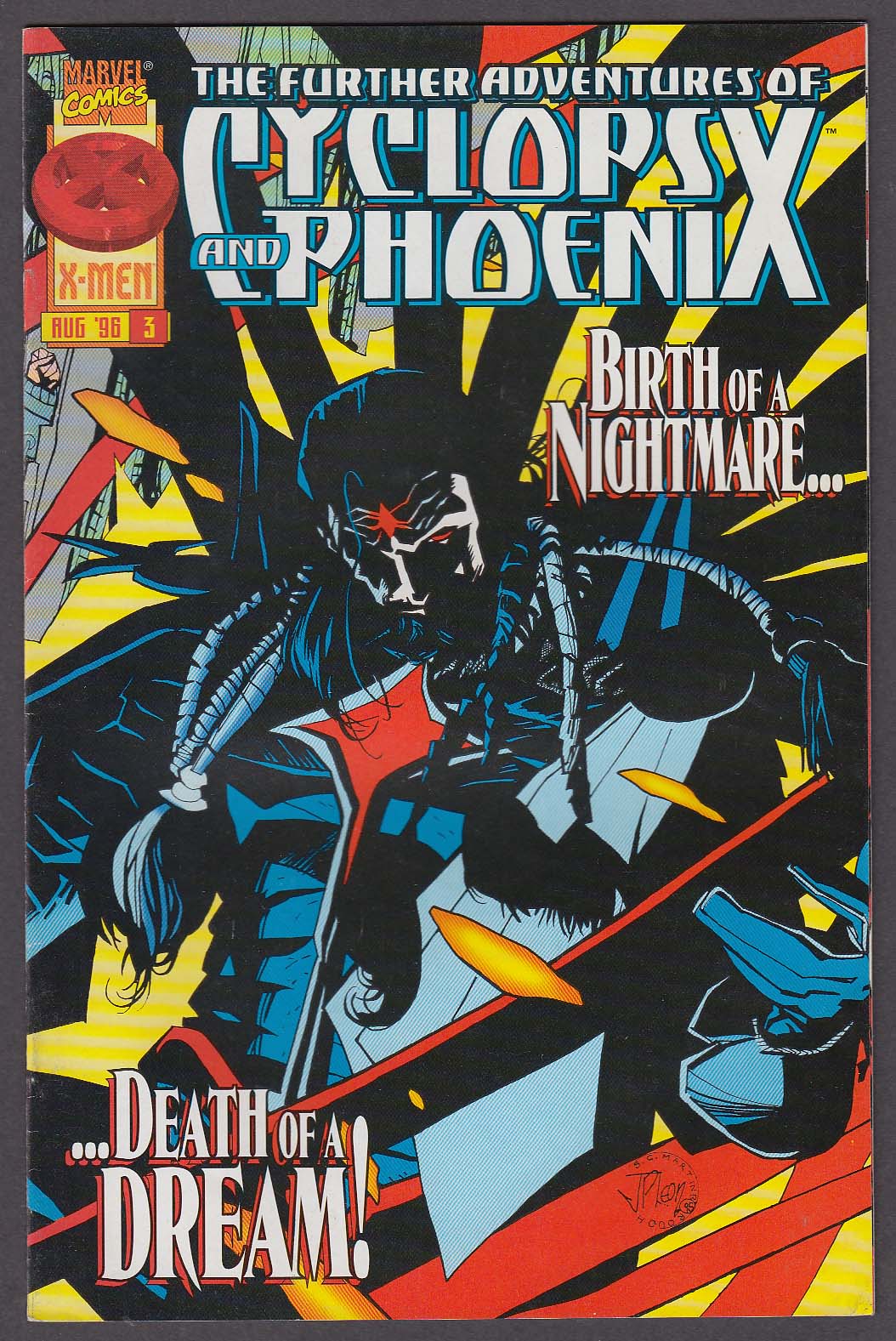 Image for Further Adventures of CYCLOPS & PHOENIX #3 Marvel X-Men comic book 8 1996