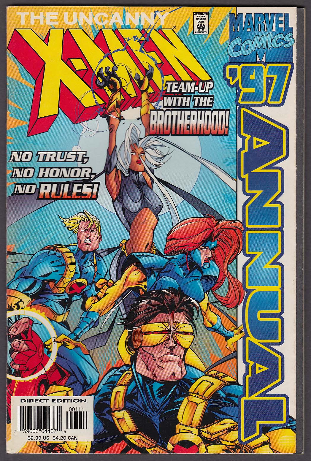 Image for UNCANNY X-MEN 1997 ANNUAL Marvel comic book