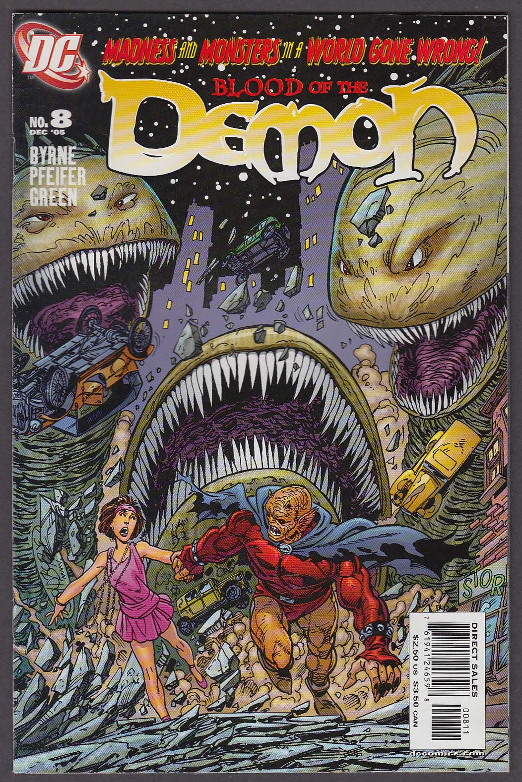 Image for BLOOD of the DEMON #8 DC comic book 12 2005