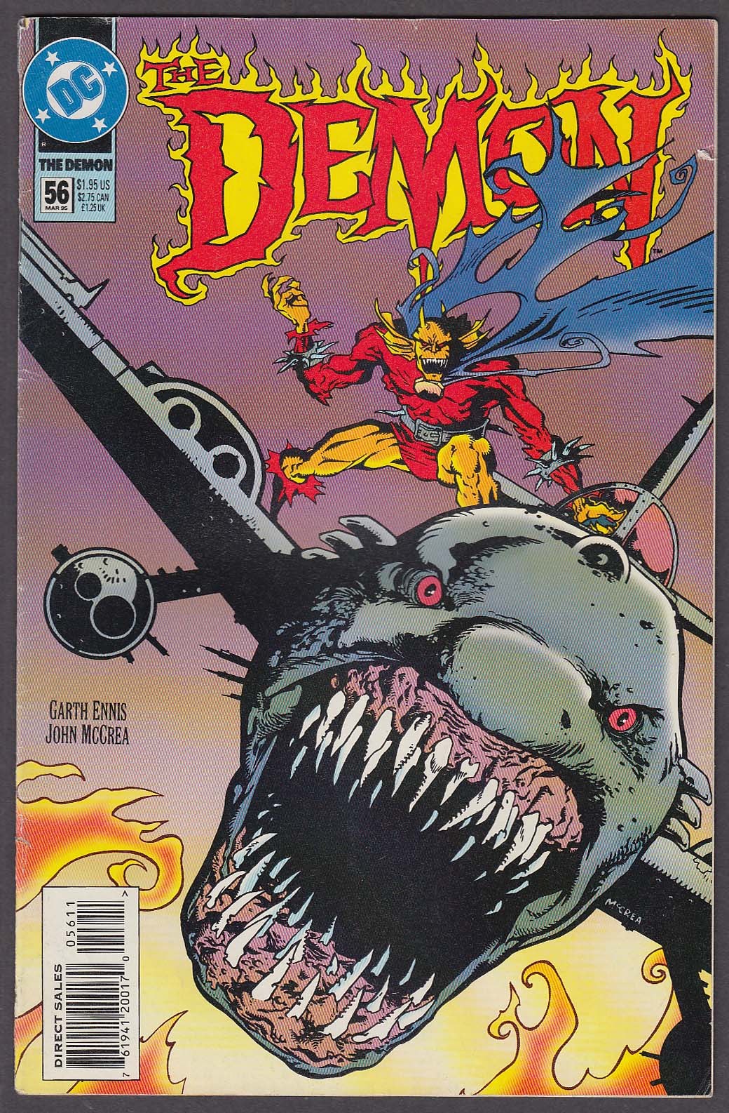 Image for The DEMON #56 DC comic book 3 1995
