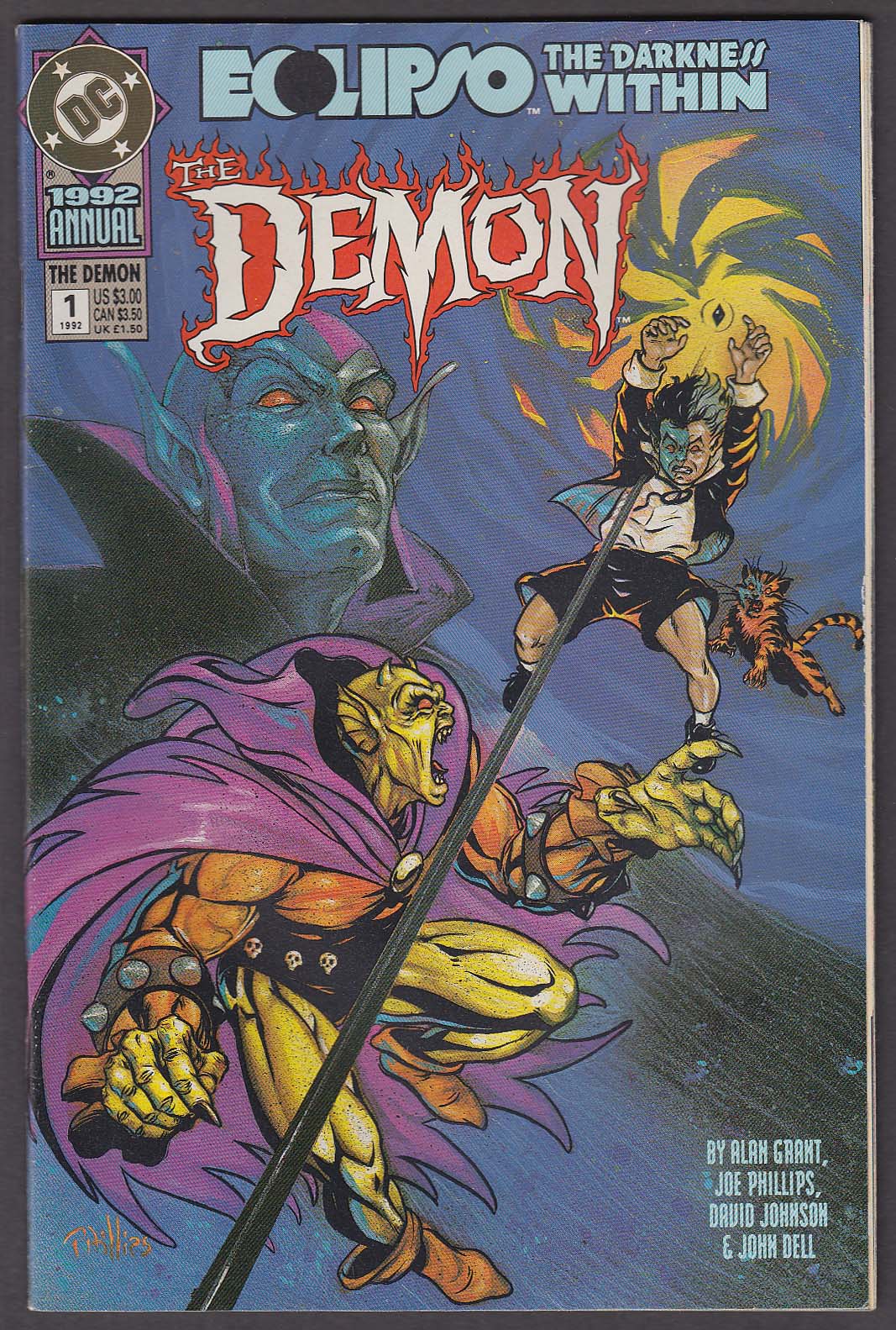 Image for DEMON ANNUAL #1 DC comic book 1992