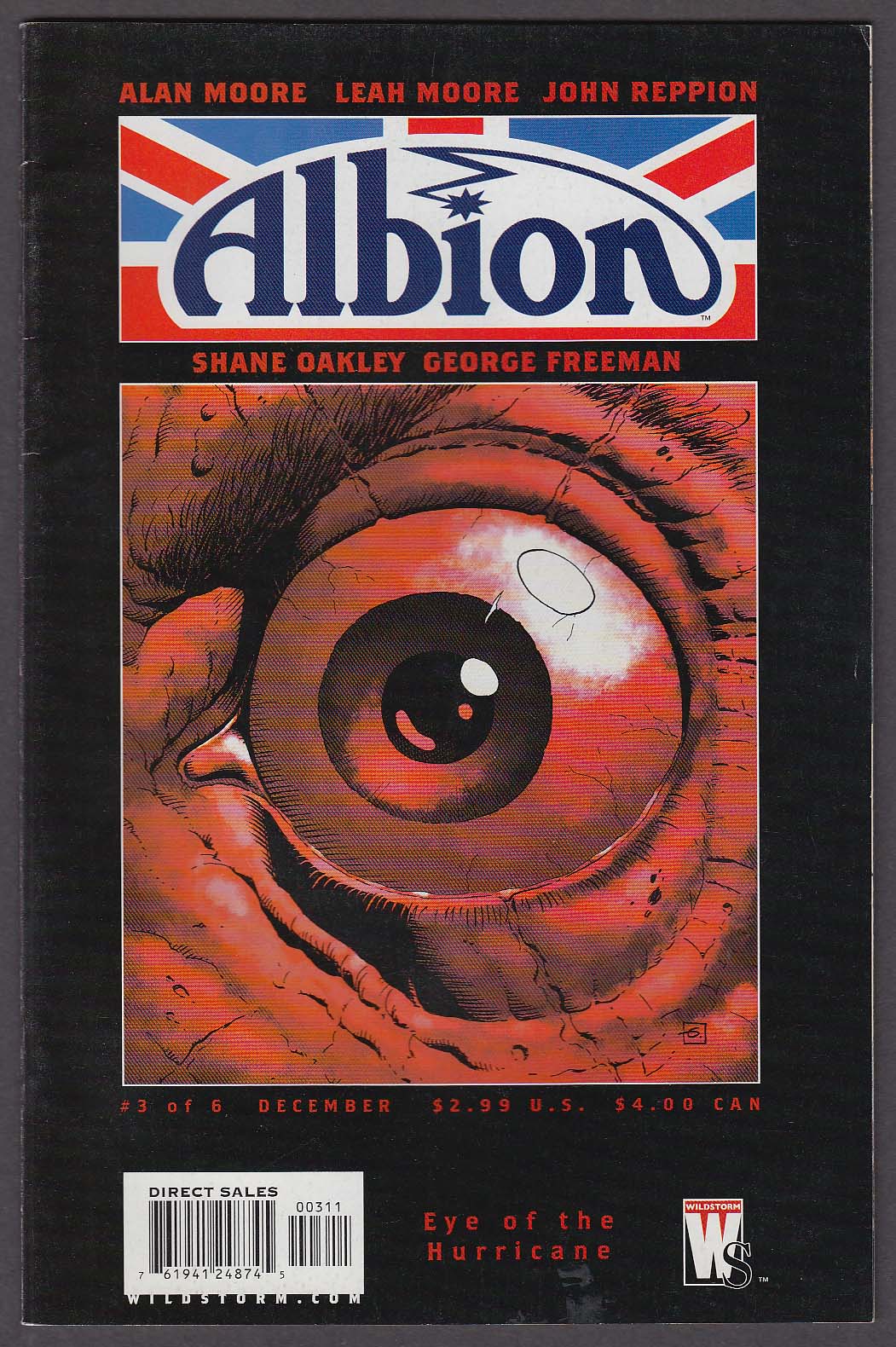 Image for ALBION #3 WildStorm comic book 12 2005 Alan Moore