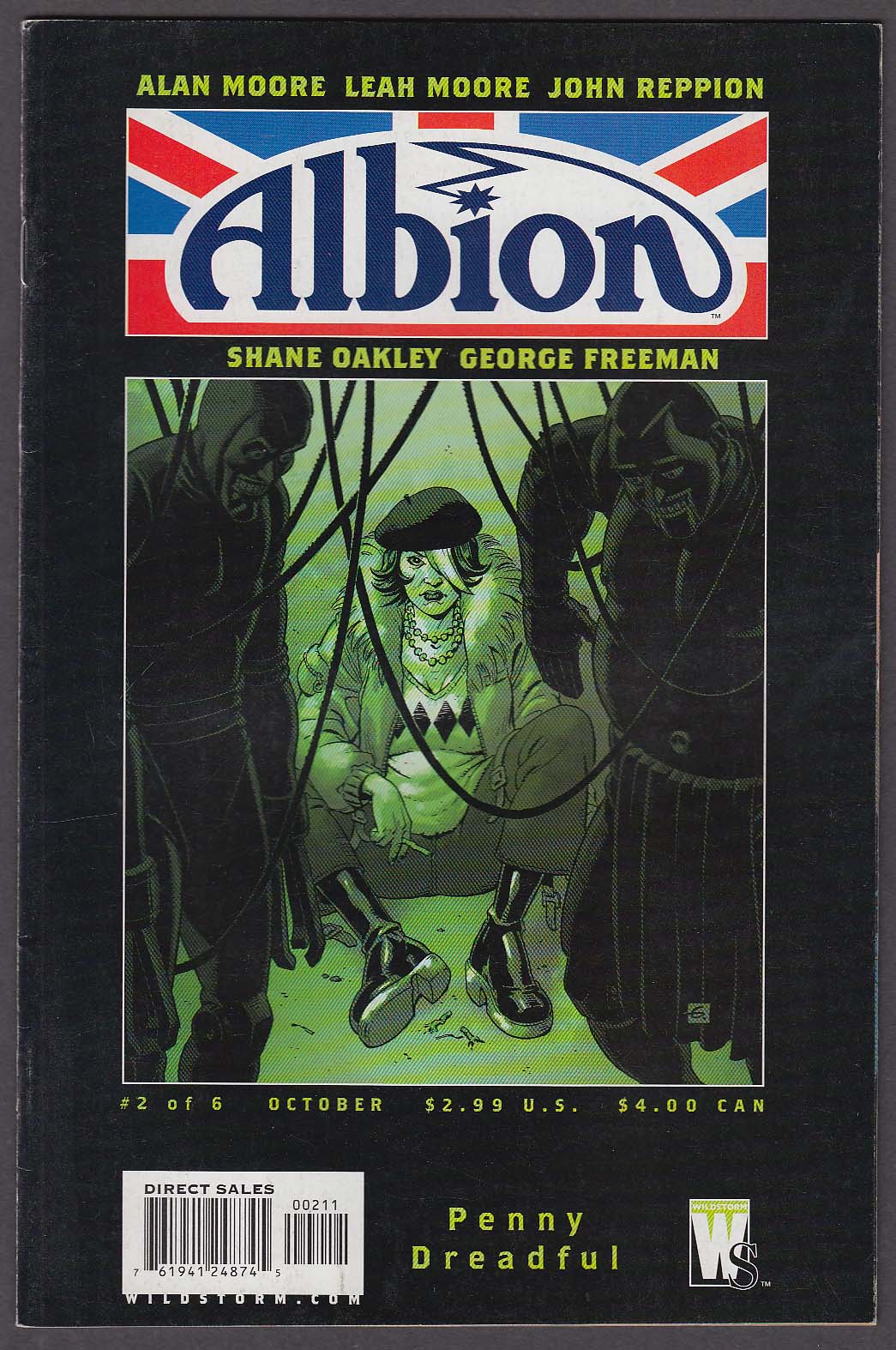 Image for ALBION #2 WildStorm comic book 10 2005 Alan Moore