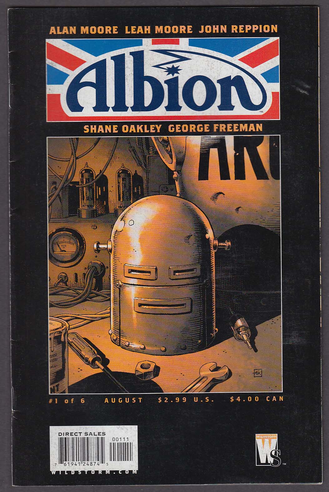 Image for ALBION #1 WildStorm comic book 8 2005 Alan Moore