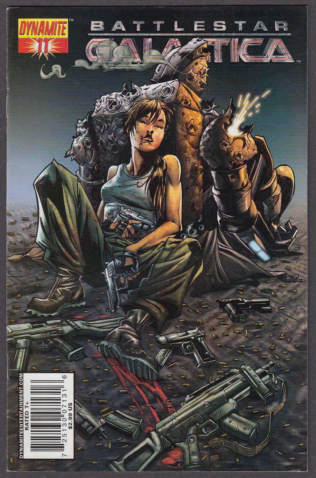 Image for BATTLESTAR GALACTICA #11 Dynamite comic book 2007 1st Printing