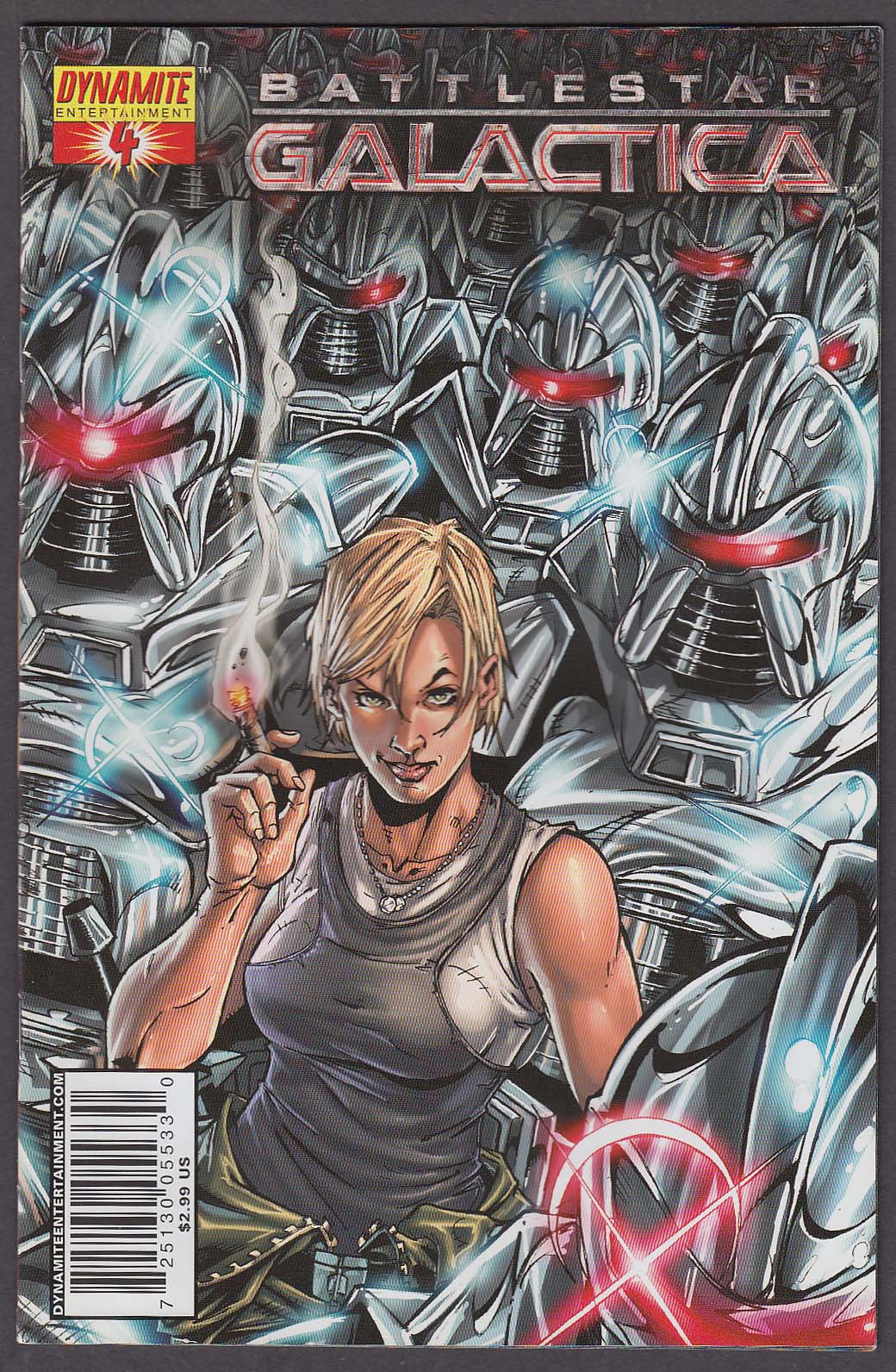 Image for BATTLESTAR GALACTICA #4 Dynamite comic book 2006 1st Printing