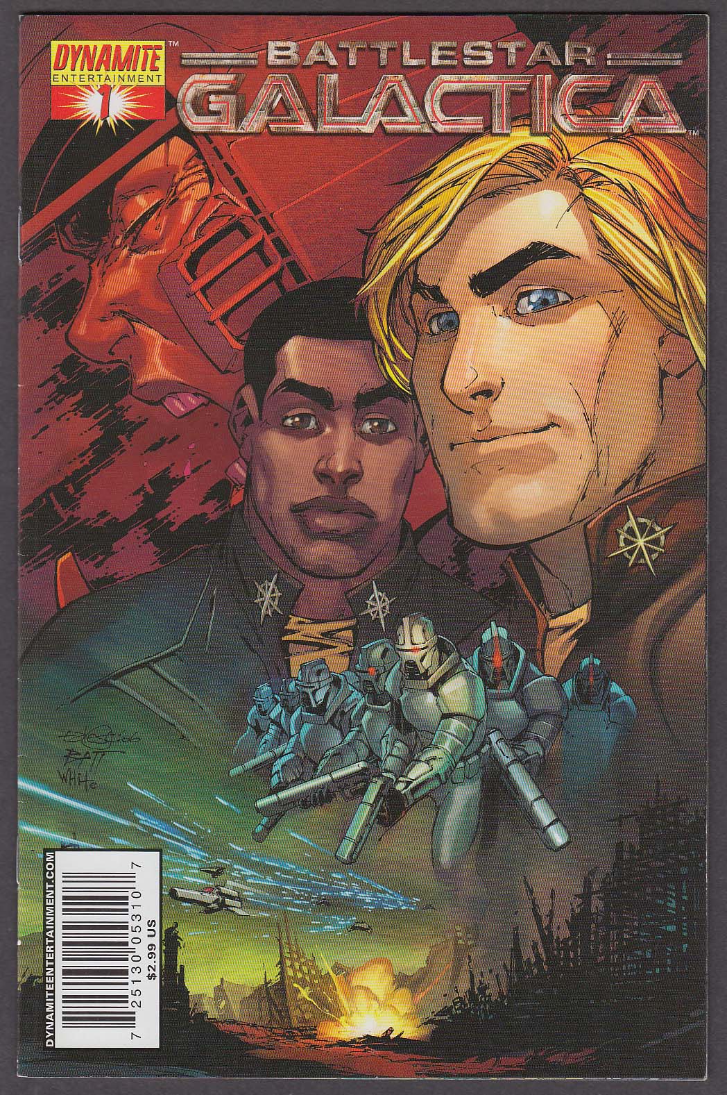 Image for BATTLESTAR GALACTICA #1 Dynamite comic book 2006 1st Printing