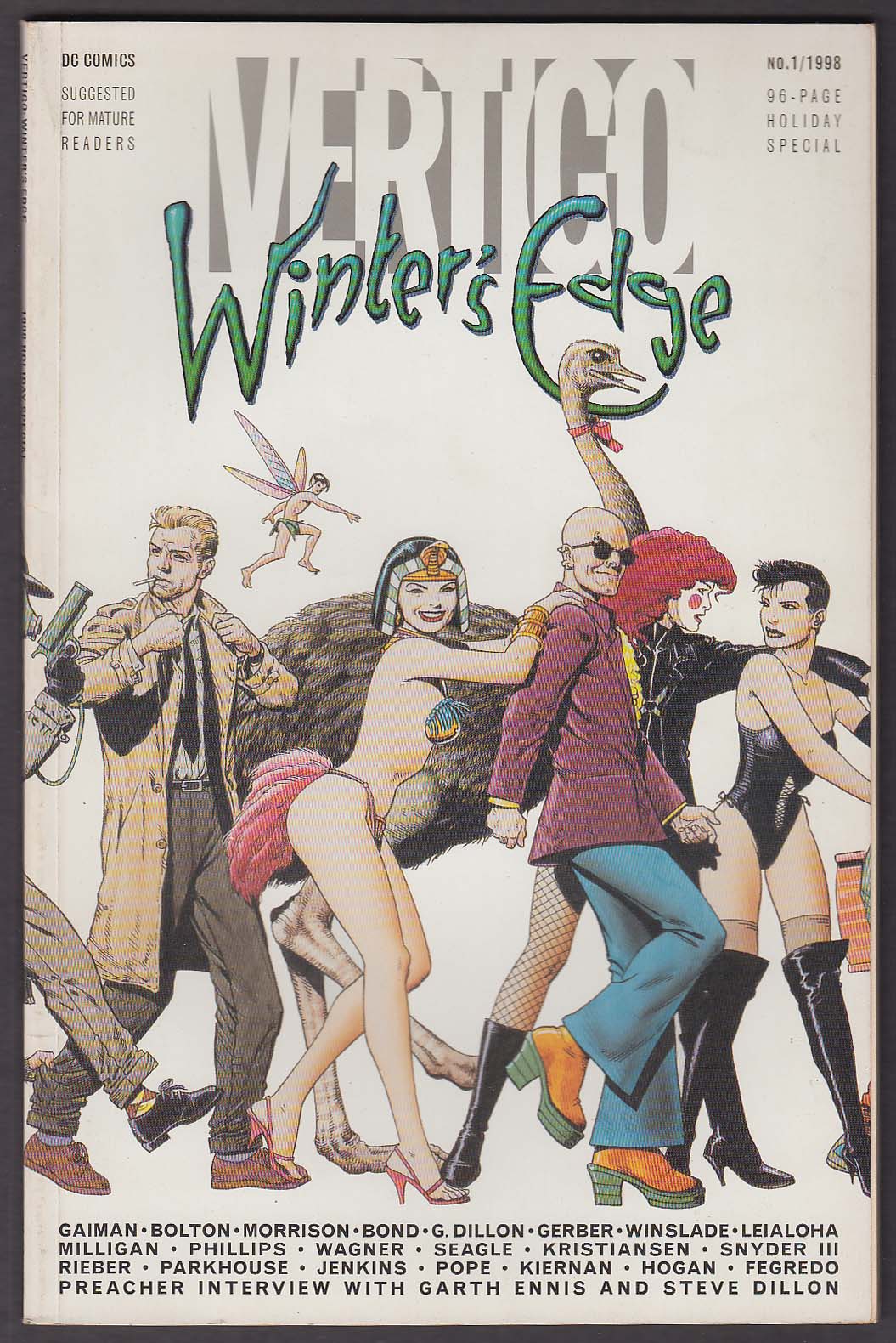 Image for VERTIGO: WINTER'S EDGE #1 DC comic book 1 1998 96-Page Holiday Special