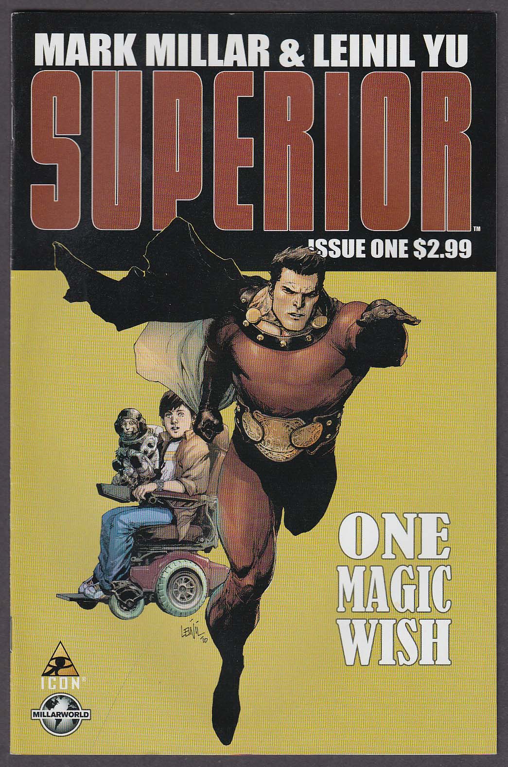 Image for SUPERIOR #1 Marvel comic book 12 2010