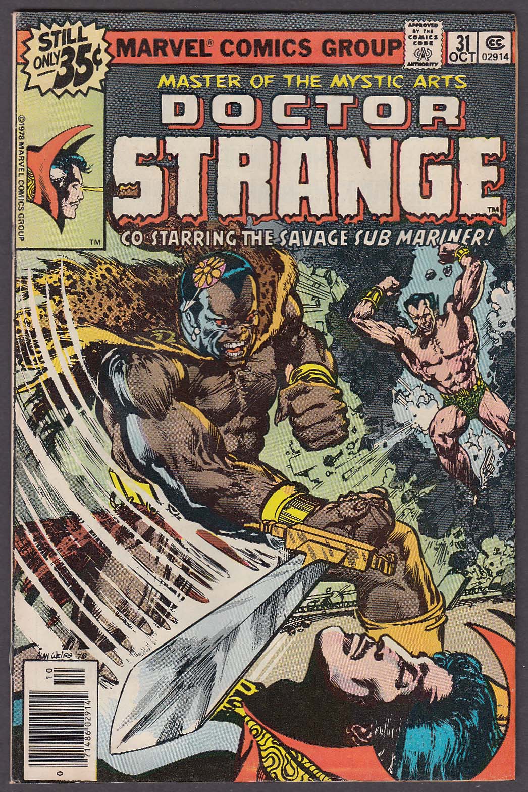 Image for DOCTOR STRANGE #31 Marvel comic book 10 1978
