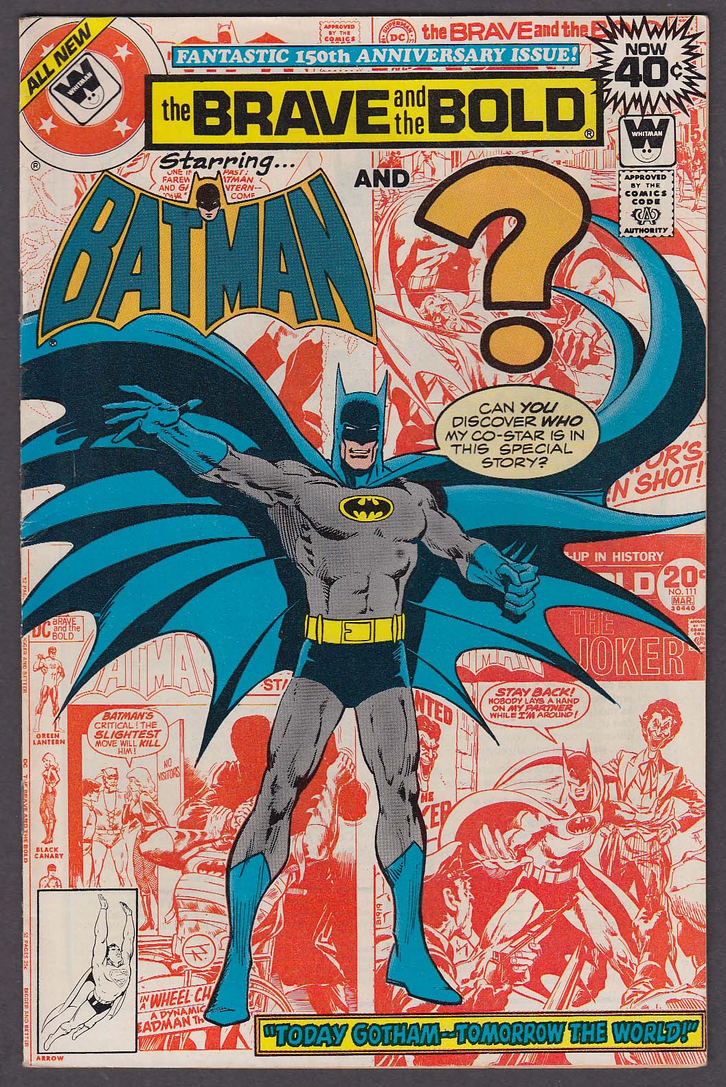 Image for The BRAVE & BOLD #150 DC comic book 5 1979