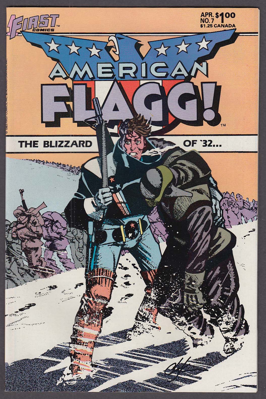 Image for AMERICAN FLAGG! #7 First comic book 4 1984