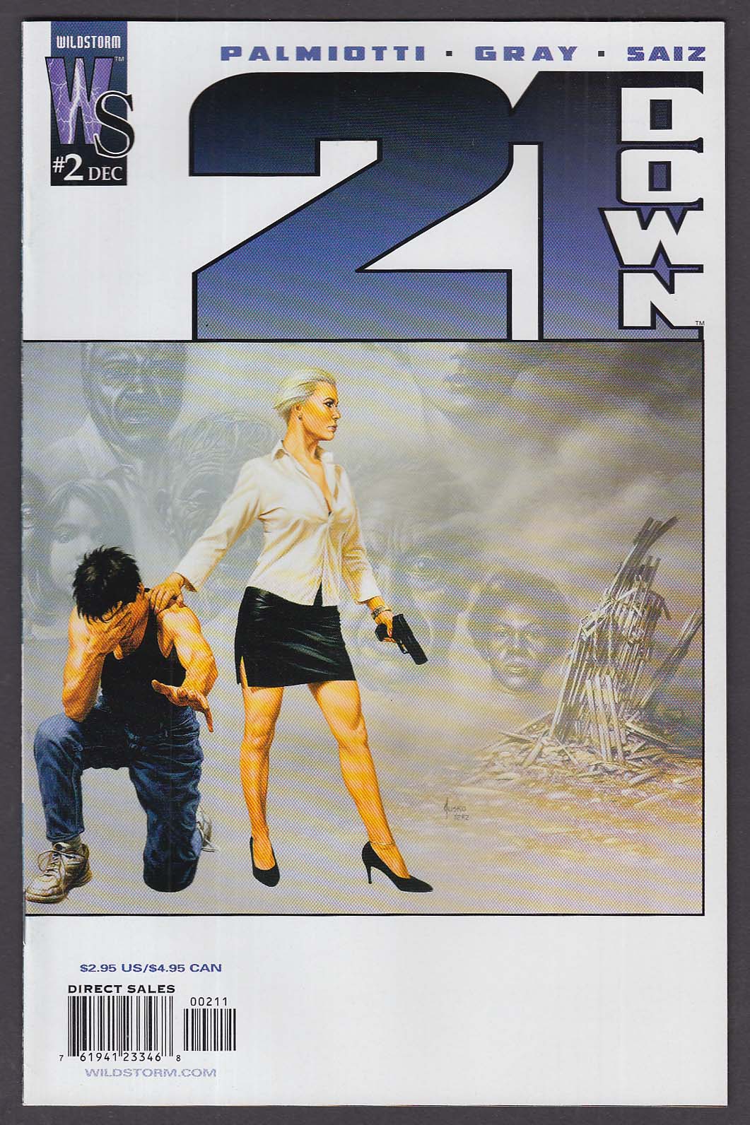 Image for 21 DOWN #2 WildStorm comic book 12 2002