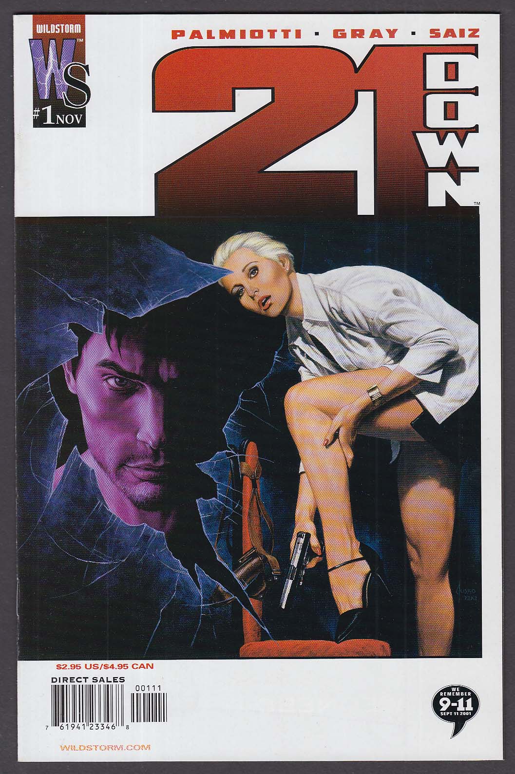 Image for 21 DOWN #1 WildStorm comic book 11 2002