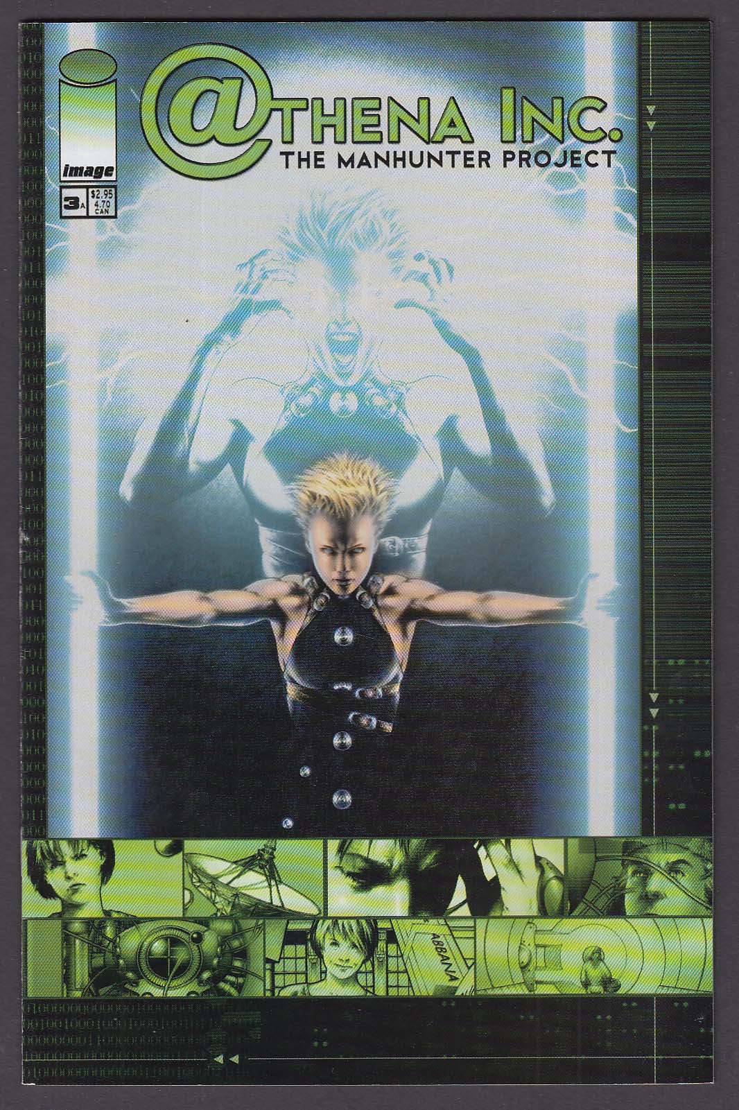 Image for ATHENA INC The Manhunter Project #3 Image comic book 8 2002