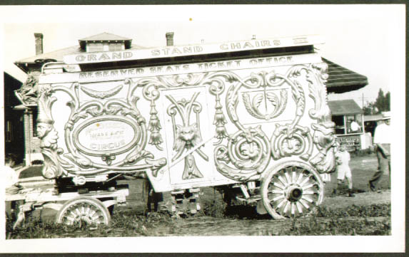 Image for Hagenbeck Wallace Circus Ticket Wagon 1934