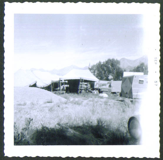 Image for Carson Barnes circus snapshot Mackey ID 1957