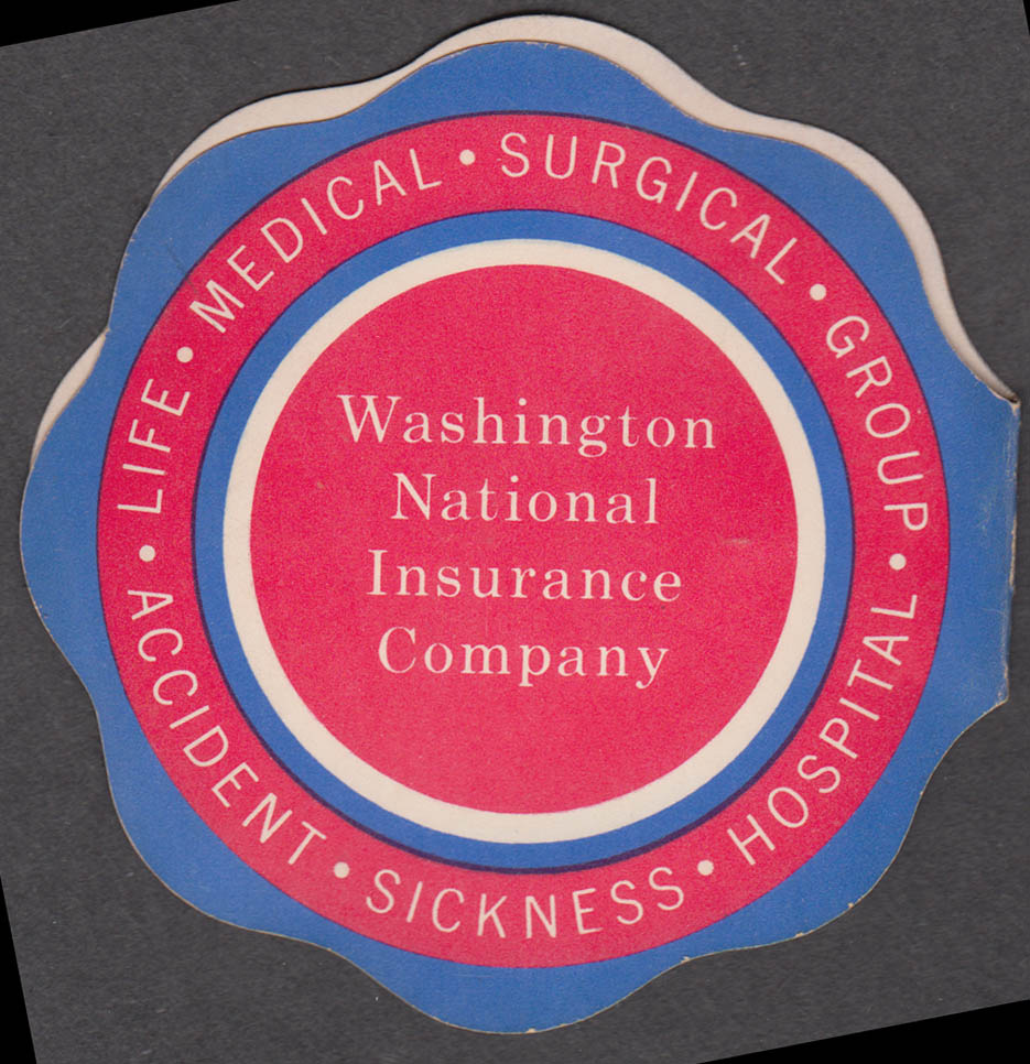 Washington National Insurance Evanston IL needle kit ca 1950s