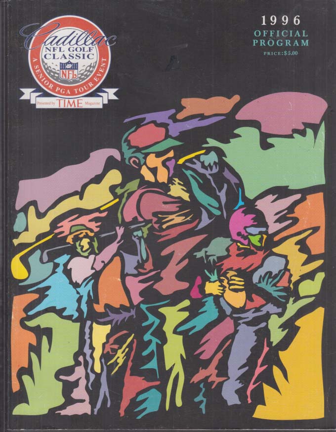 Image for Cadillac NFL Golf Classic Program 1996 Arnie Elway Favre Boomer Chi Chi +