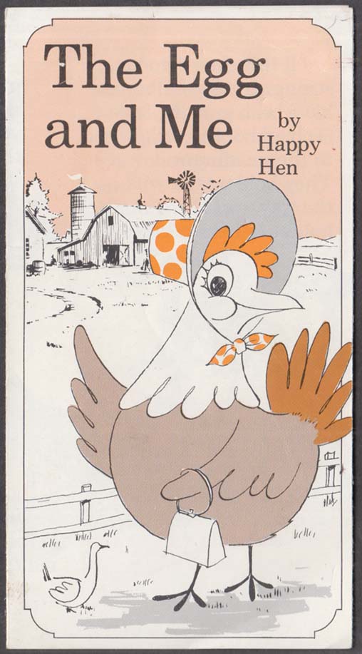 Image for New England Egg Council The Egg and Me by Happy Hen folder ca 1960s