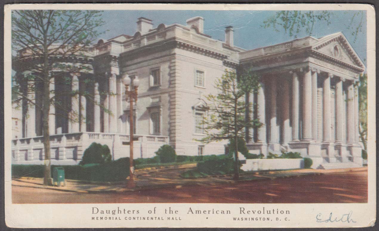 Image for Daughters of the American Revolution Continental Hall blotter Washington DC 194?