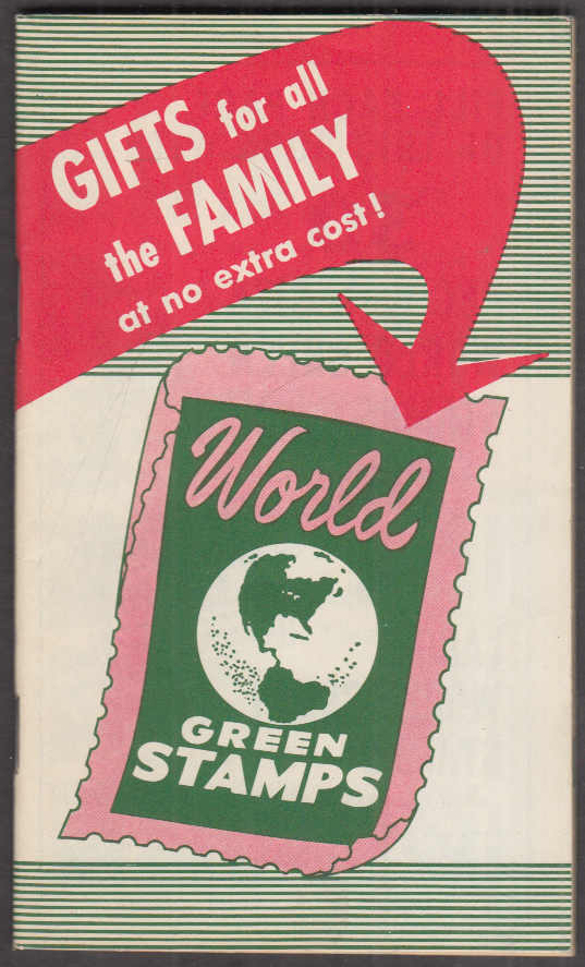Image for World Green Stamps trading stamp book Petit's Super Markets CT ca 1960s