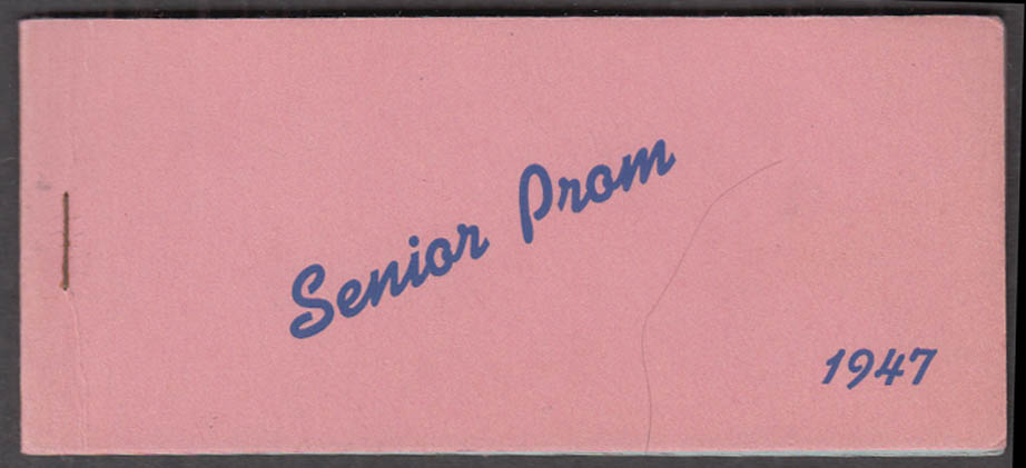 Image for Southington Connecticut High School Senior Prom ticket book 1947 Campus Sextet