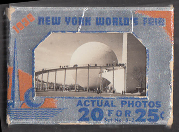 Image for 1939 New York World's Fair 20 Real Photo packet Set 3-2 Underwood & Underwood