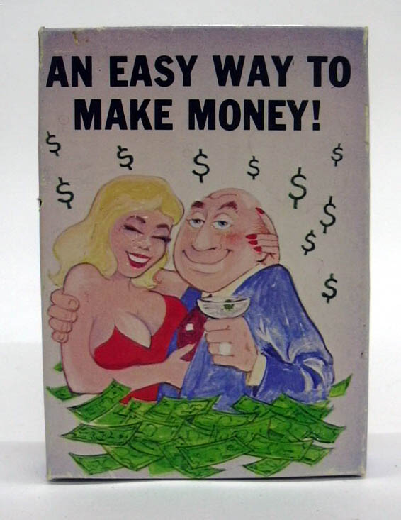 Image for Easy Way to Make Money novelty joke in a box 1983 Cal-Themes Cerritos CA