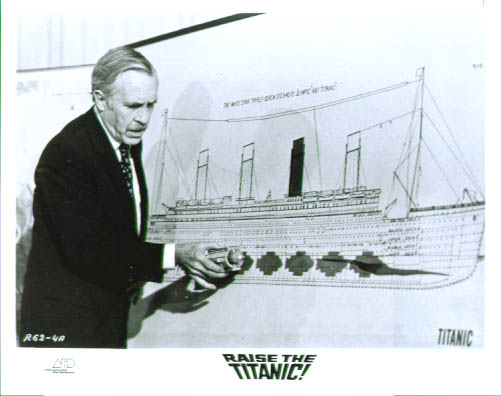 Image for Jason Robards Raise the Titanic 8x10 #2 1980