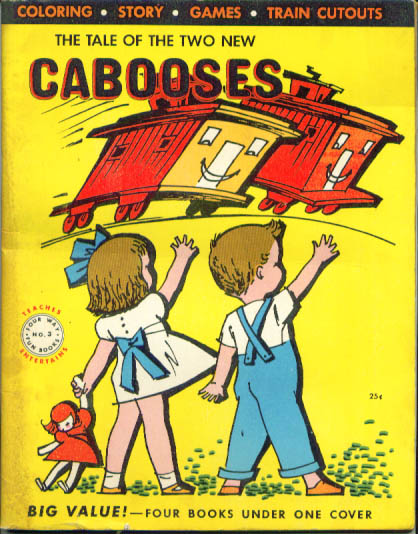 Image for Two New Cabooses Activity Book 1953