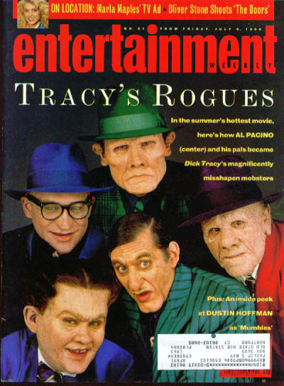 Image for Dick Tracy Oliver Stone: Ent Weekly 7/6/90