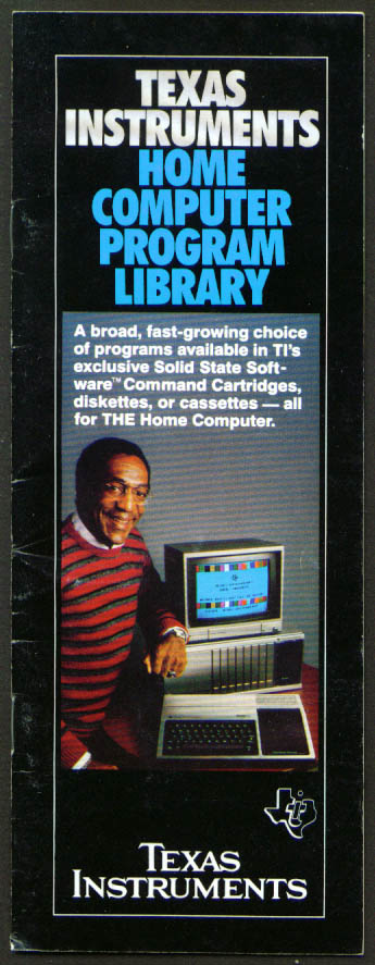 Image for Texas Instruments Computer Program Catalog 1982 Cosby