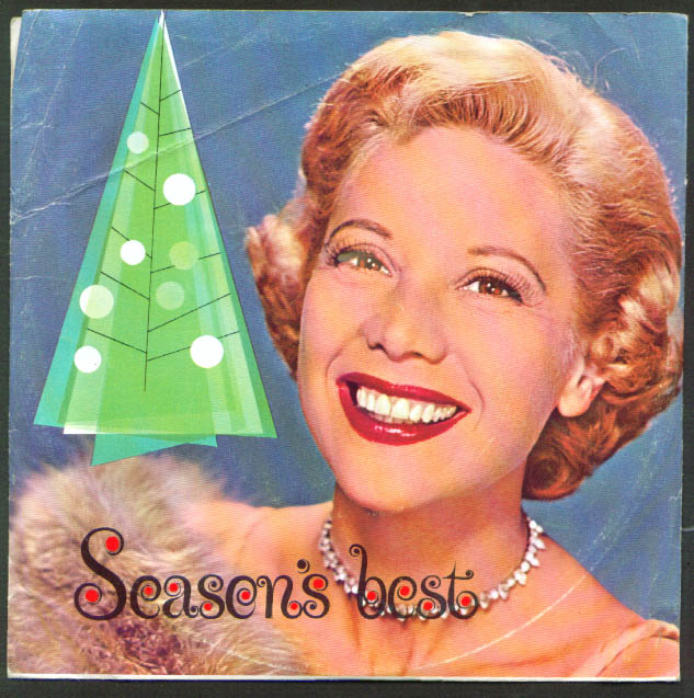 Image for Dinah Shore Chevrolet Season's Best 33rpm record 1960
