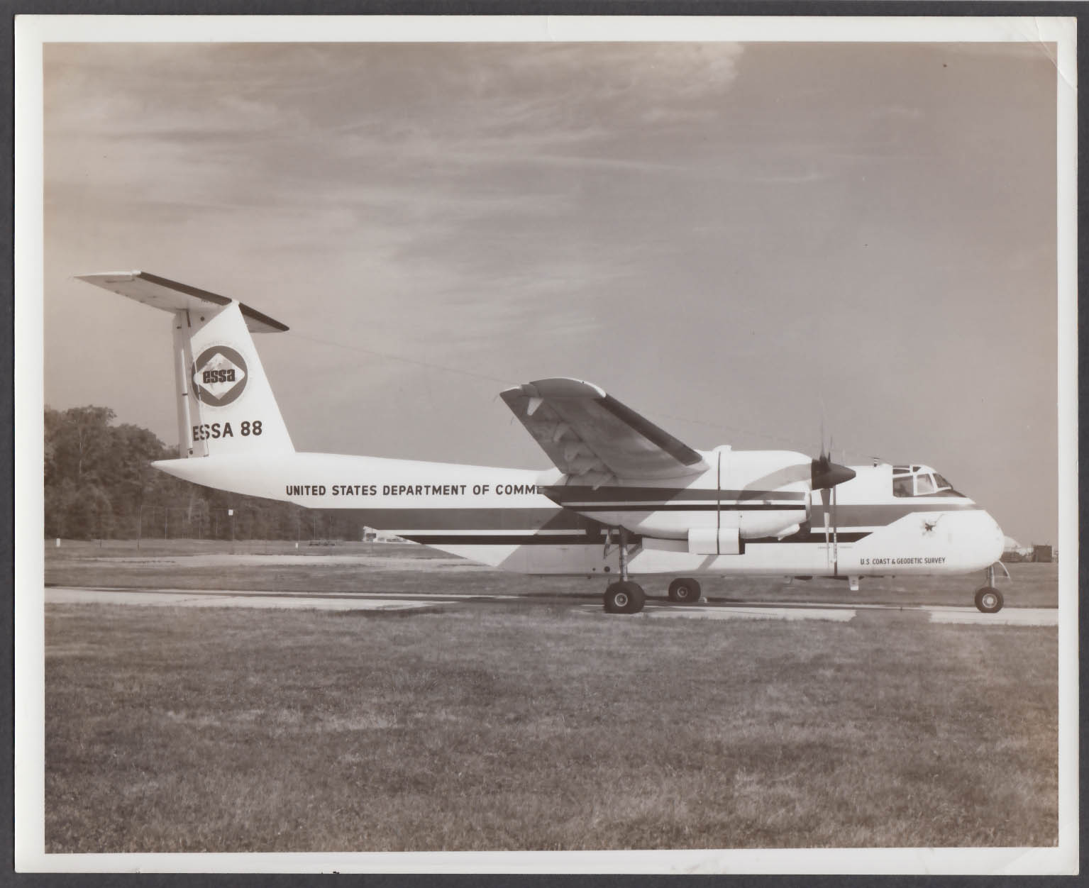 Image for United States Department of Commerce Coast & Geodetic Survey aircraft 8x10 photo