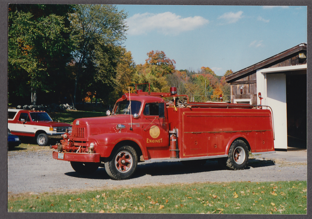 Image for Bolton MA FD International Pumper Engine #7 fire truck photo