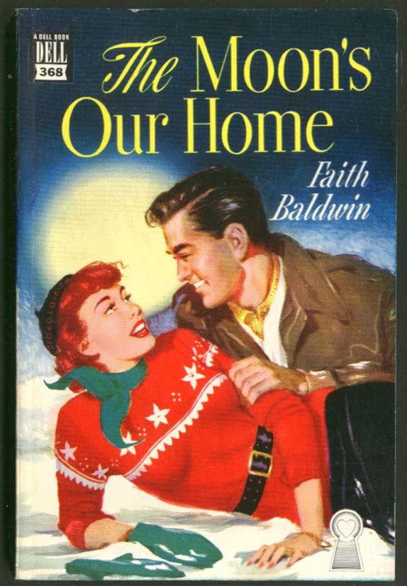 Image for Faith Baldwin: The Moon's Our Home Dell Mapback #368 GGA bosomy sweater
