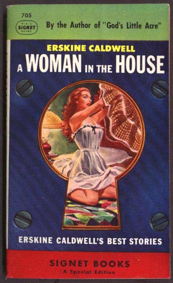 Image for Erskine Caldwell: A Woman In The House GGA pb keyhole peep woman undresses