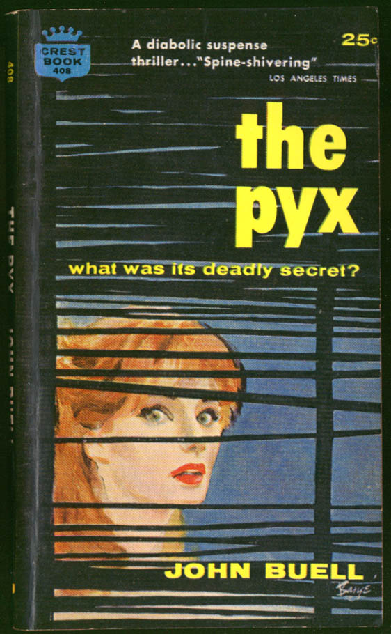 Image for John Buell: The Pyx noir pb redhead in fear behind blinds